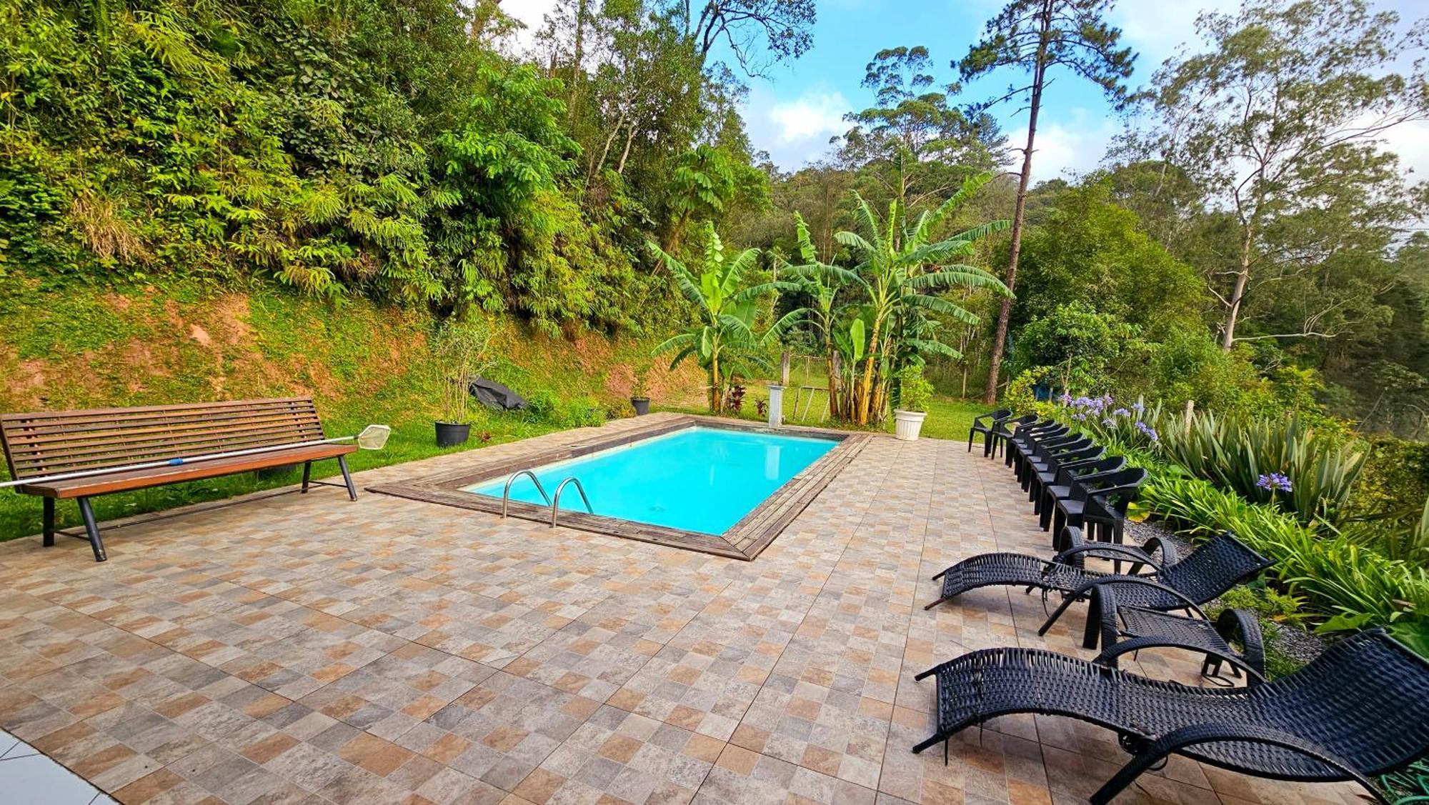 Villa Piscina Aquecida 65Km De Sao Paulo Capital Sitio Chacara Casa Juquitiba Exterior foto